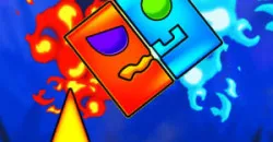 PLay Fire And Water Geometry Dash now!