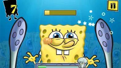 Bikini Bottom Button Dash