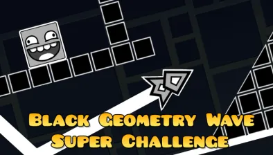 Black Geometry Wave Super Challenge