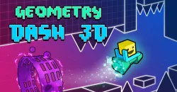 PLay Geometry Dash 3D now!