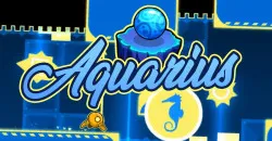 PLay Geometry Dash Aquarius now!