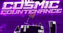 PLay Geometry Dash Cosmic Countenance now!