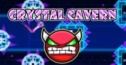 PLay Geometry Dash Crystal Cavern now!