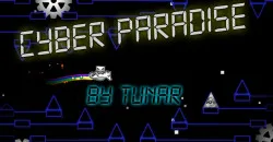 PLay Geometry Dash Cyber Paradise now!