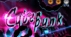 PLay Geometry Dash Cyberpunk now!