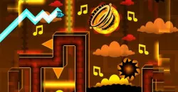 PLay Geometry Dash Dark Paradise now!