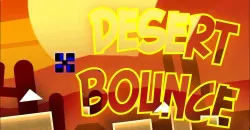 PLay Geometry Dash Desert Bounce now!