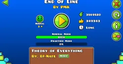 PLay Geometry Dash End of Line now!