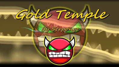 Geometry Dash Gold Temple