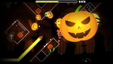 Geometry Dash Happy Halloween