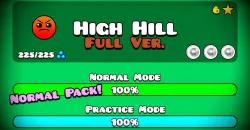 PLay Geometry Dash High Hill now!