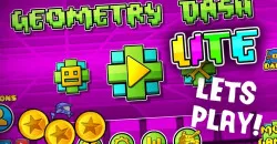 PLay Geometry Dash Lite now!