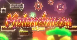 PLay Geometry Dash Molendinum now!