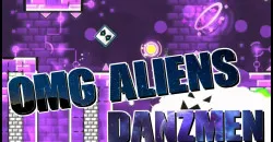 PLay Geometry Dash OMG Aliens now!