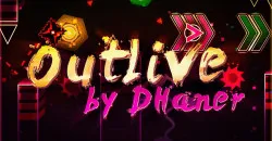 PLay Geometry Dash Outlive now!