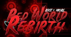 PLay Geometry Dash Red World Rebirth now!