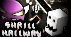 PLay Geometry Dash Shrill Hallway now!