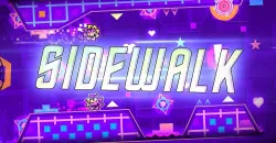 PLay Geometry Dash Sidewalk now!