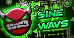 PLay Geometry Dash Sine Wavs now!