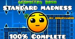 PLay Geometry Dash Standard Madness now!