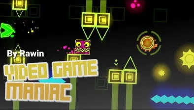 Geometry Dash Video Game Maniac