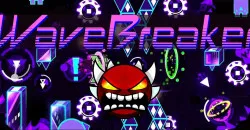 PLay Geometry Dash WaveBreaker now!