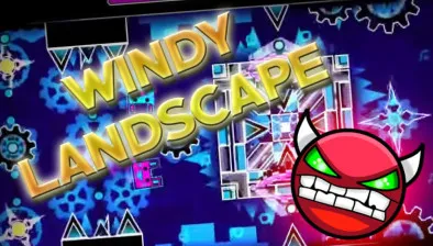 Geometry Dash Windy Landscape