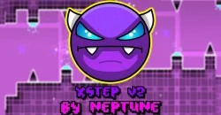 PLay Geometry Dash Xstep V2 now!