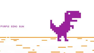 Purple Dino Run