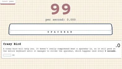 Spacebar Clicker