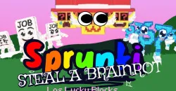 Play Steal a Brainrot! Sprunki mod! now!