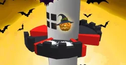 PLay Helix Jump Halloween now!