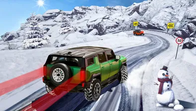 SUV Snow Driving 3D