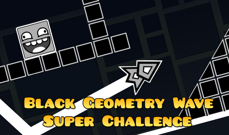 Black Geometry Wave Super Challenge