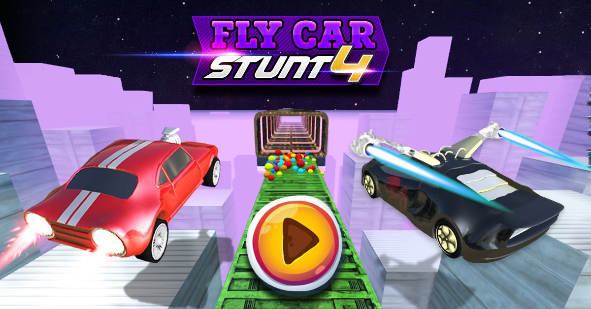 Fly Car Stunt 4