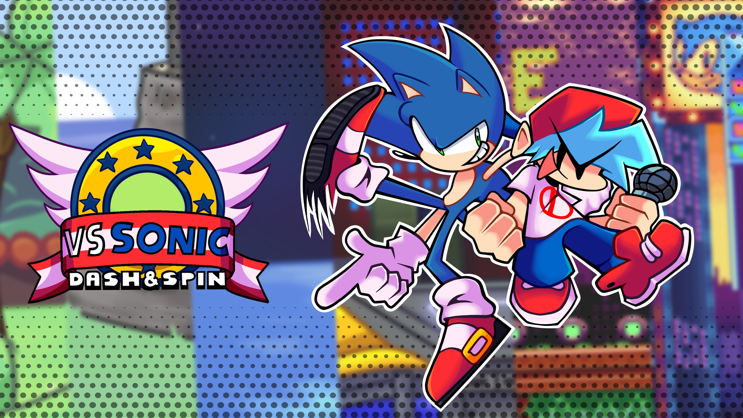 FNF VS Sonic Dash & Spin
