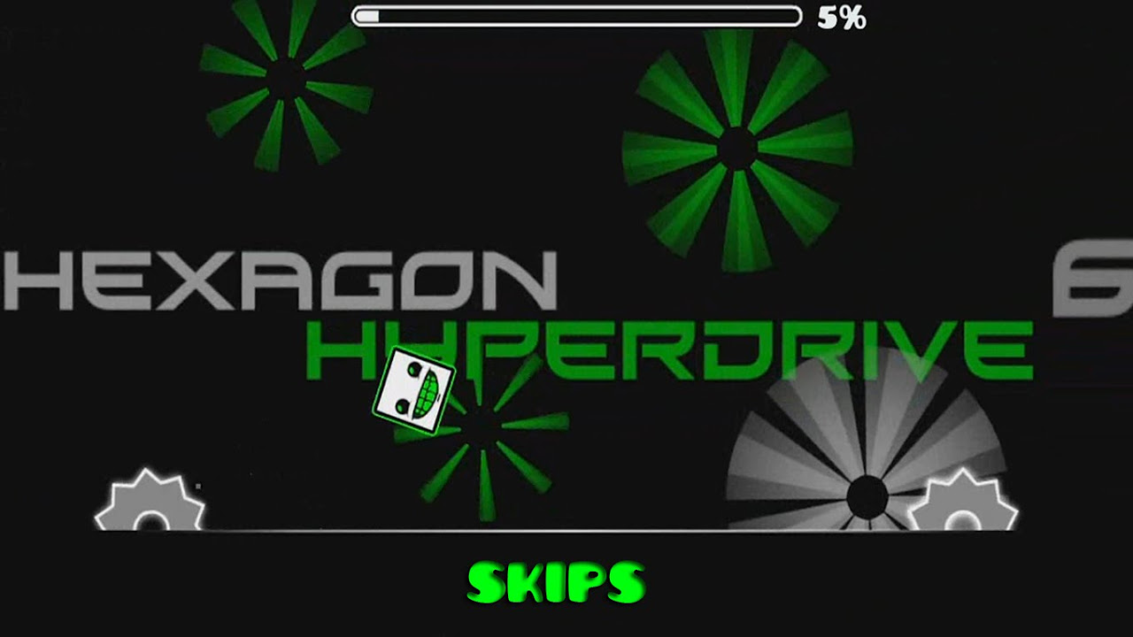 Geometry Dash Hexagon Hyperdrive